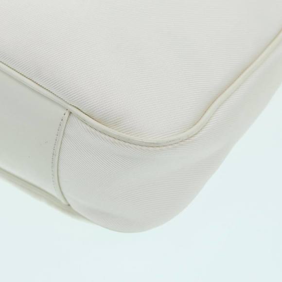 GUCCI Bamboo Hand Bag Canvas White 001 1705 1577 Auth 83496 - Picture 14 of 16